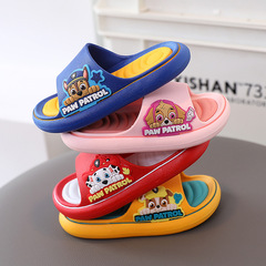 2022 PAW Patrol Kids' Sandals, Cute Cartoon Slippers—Unisex, Home Use, Non-Slip Dog Designs for Bathroom