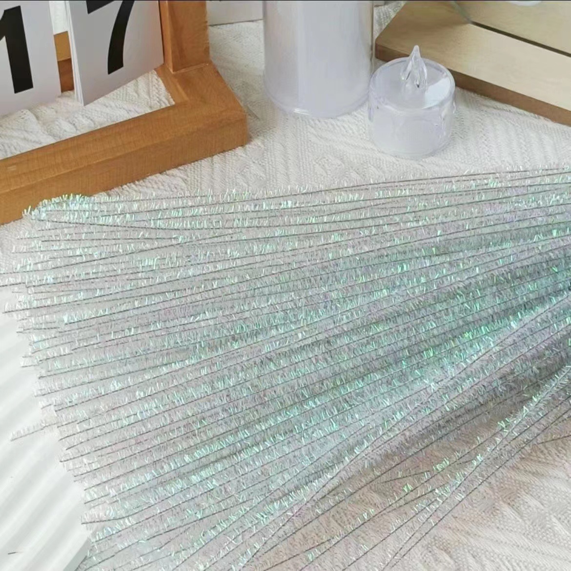 Cifrado giro palo hecho a mano DIY adulto estudiante plegable palo variedad estilo ramo Festival material para novia