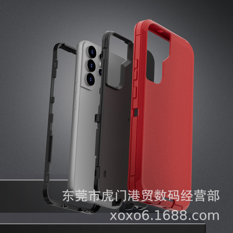 Samsung SAMSUNG S22/PLUS 3 耐性ロボット携帯電話ケース、落下防止および防塵保護カバーに適しています。|undefined