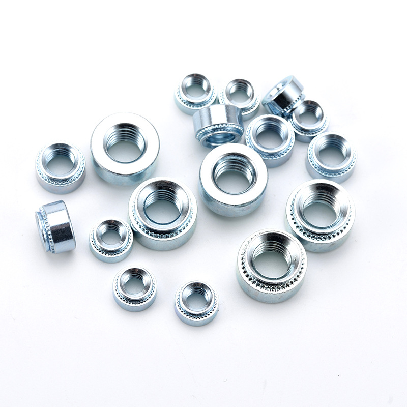 压铆螺母S-M4-1 镀锌压铆螺母 冷镦压铆螺母 压铆螺帽