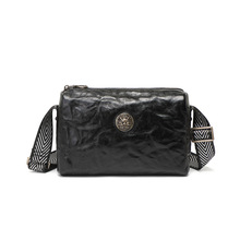 品牌高档男士真皮单肩包时尚百搭斜挎包街头潮流邮差包商务休闲