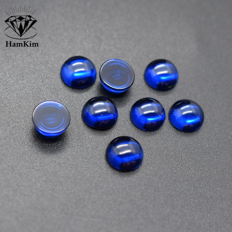 圆形 平底尖晶蓝