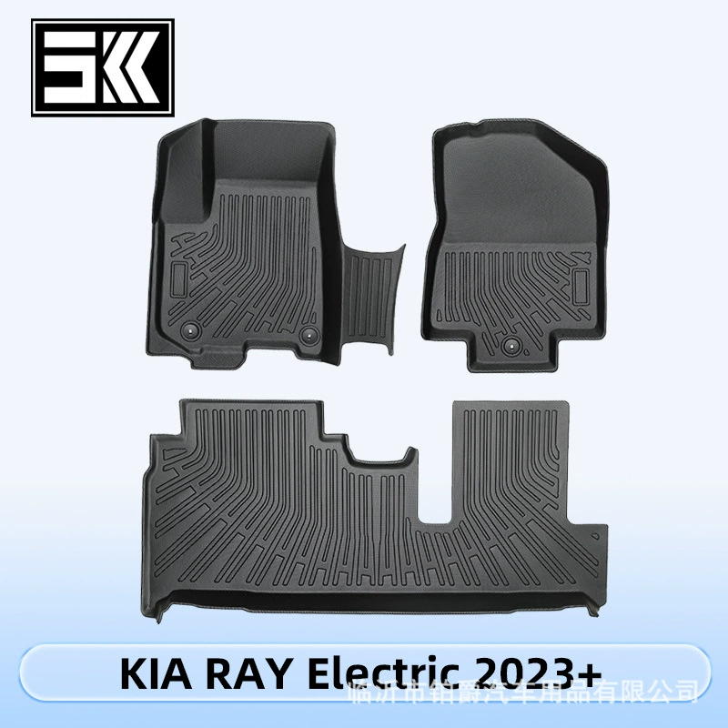Подходит для KIA RAY 2023 электрический 3D всепогодный материал TPE коврик для пола, коврик для багажника, коврик для спинки сиденья