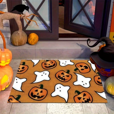 Mats for Entryways and Outdoor Areas, Avtomobil döşəmə paspasları - zx-halloween-h-10-4060silk-circle