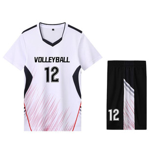 2024 New volleyball uniform training printed men's volleyball women's volleyball quick-drying breathable competition uniform children's volleyball uniform