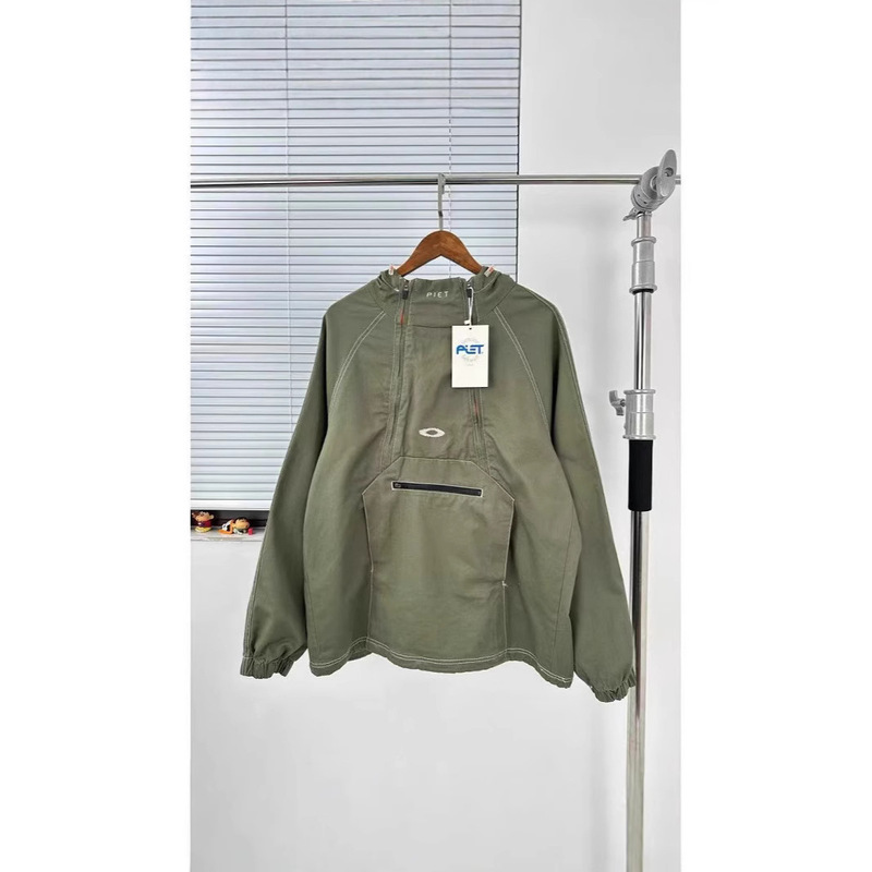 Oakley Oakley Functional Style Zipper Embroidered Logo Pullover Men's and Women's Jacket Jacket