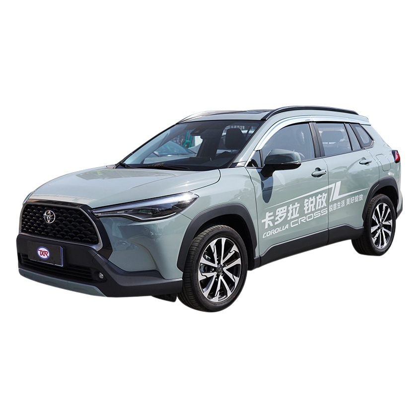 Tenxinrui adecuado para Toyota Corolla Cruz Sharp frente fijo lluvia escudo ventana lluvia ceja lluvia escudo Accesorios
