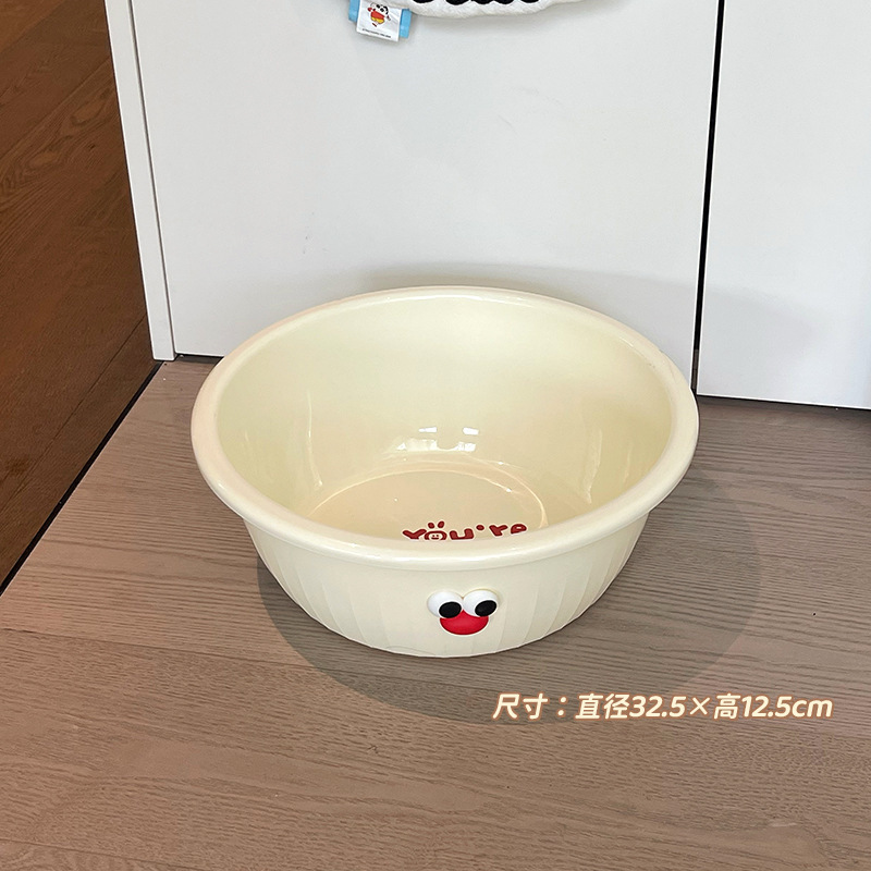 Juegos de lavado de viento crema dormitorio de estudiantes taza de dientes caja de jabón cubo lavabo artículos de primer año conjunto de seis piezas para estudiantes universitarios image 10