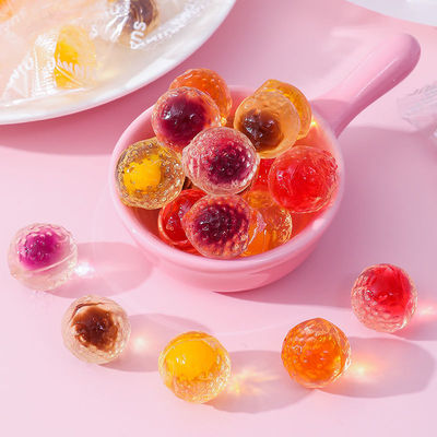 fruit juice Soft sweets snacks children Fruit drop leisure time Sandwich Yan value qq Cheap wholesale of sugar