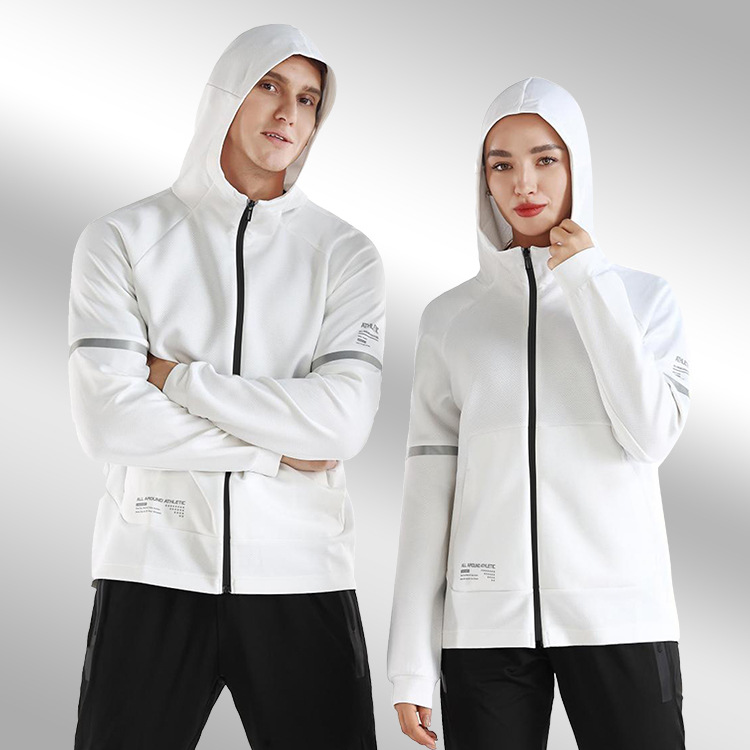 New Autumn and Winter Hooded Group Sportswear Coat Printed logo Foreign Trade Hot Selling Casual Hooded Sports Coat for Men and Women