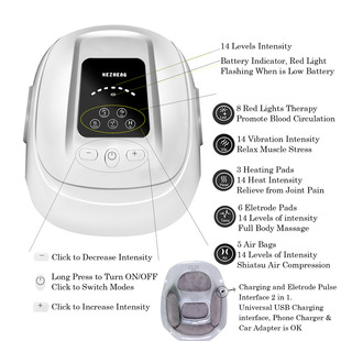 Intelligent physiotherapy and positive massage joint instrument massager hot compress Massager Massage hot compress knee massager