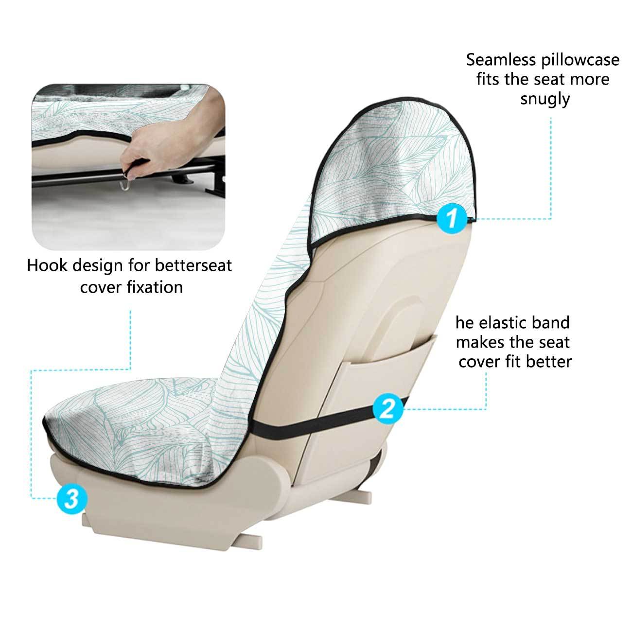 Car seat towel cover front seat protector suitable for gym and exercise, universal for all seasons, car use 132