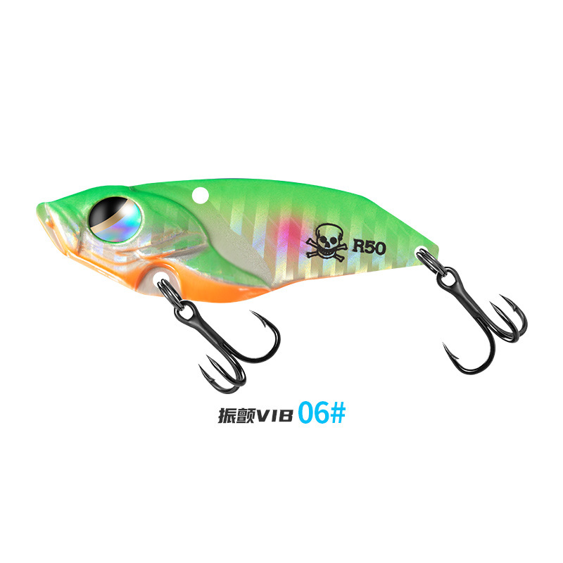 Aohu バイブ ルアー ショベル バイブ ルアー ハードベイト 4X 強化 3 フック漁具アクセサリー マイクロオブジェクト バイブ卸売