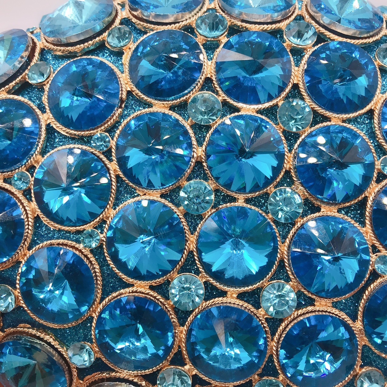 * suministro transfronterizo hueco metal con diamantes bolsas de cena vestidos de banquete de damas bolsas de moda de mano de diamantes