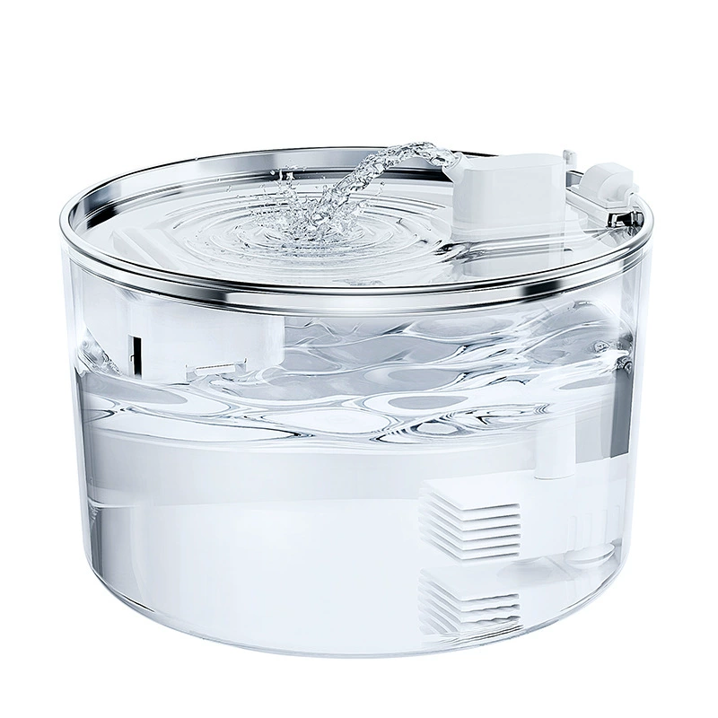 304 из нержавеющей стали Кот диспенсер для воды Автоматическая циркуляция умный дозатор воды для собак проточная живая вода кормушка