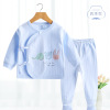 Autumn children's thermal underwear, cotton soft comfortable set for new born, long sleeve, wholesale