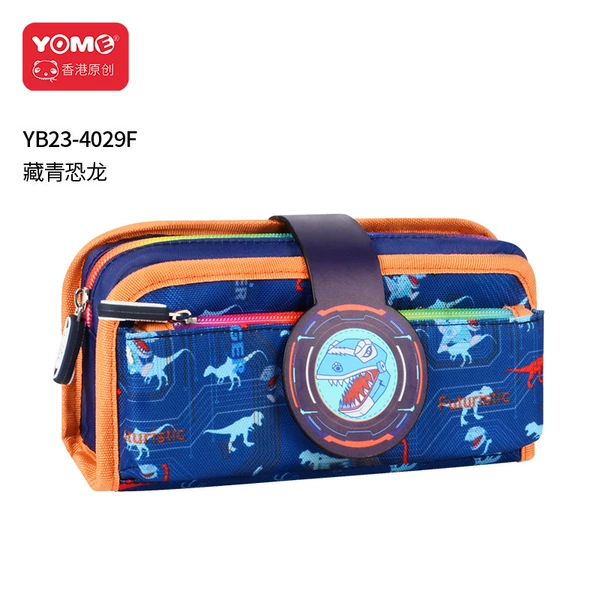 YB23-4029F Navy Blue Dinosaur