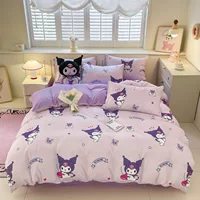 Sanrio класса A облачный ватный набор из четырех частей мультфильм Culomi кожа шлифовальный студент 3-4 комплекта стеганого одеяла