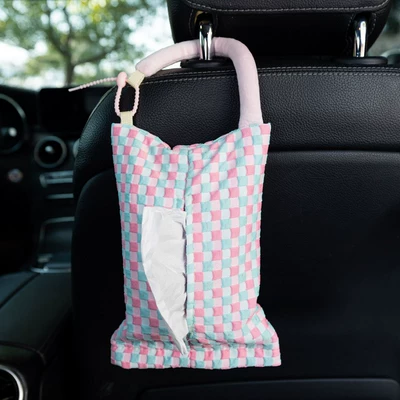 Car tissue box, fabric car Car tissue box/set