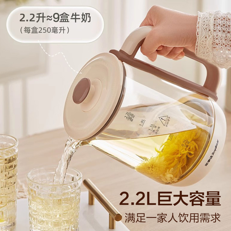 荣事达养生壶家用多功能2.2升大容量加厚保温办公室自动煮花茶壶|undefined