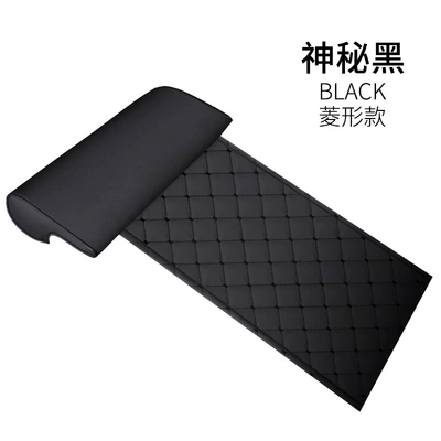 Cross-border hot selling car universal leg support cushion protective cushion modified cushion lengthened sports leg support (Multi-function pad) - diamond-style-mysterious-black