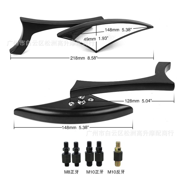 Retroreflective rear view mirror