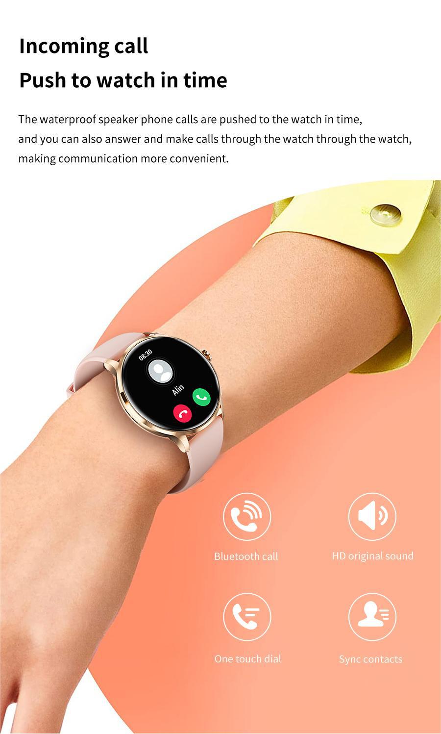 Title 10, Smart Watch with Bluetooth Calling, Heart Rate ...