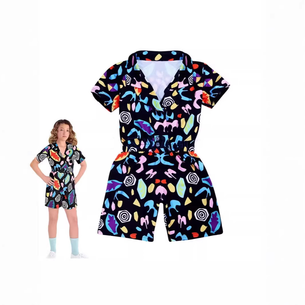 Cross-Border Stranger Things 3 Third Season Halloween Cosplay Costumes Children's Christmas Costumes