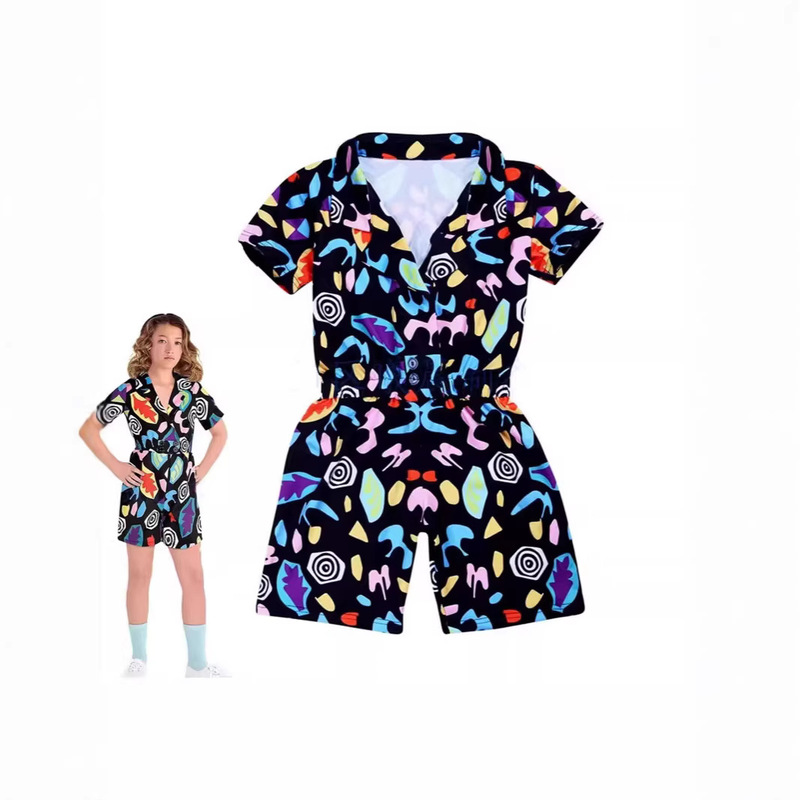 Cross-Border Stranger Things 3 Third Season Halloween Cosplay Costumes Children's Christmas Costumes