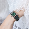 Square women's watch, quartz universal waterproof belt, swiss watch