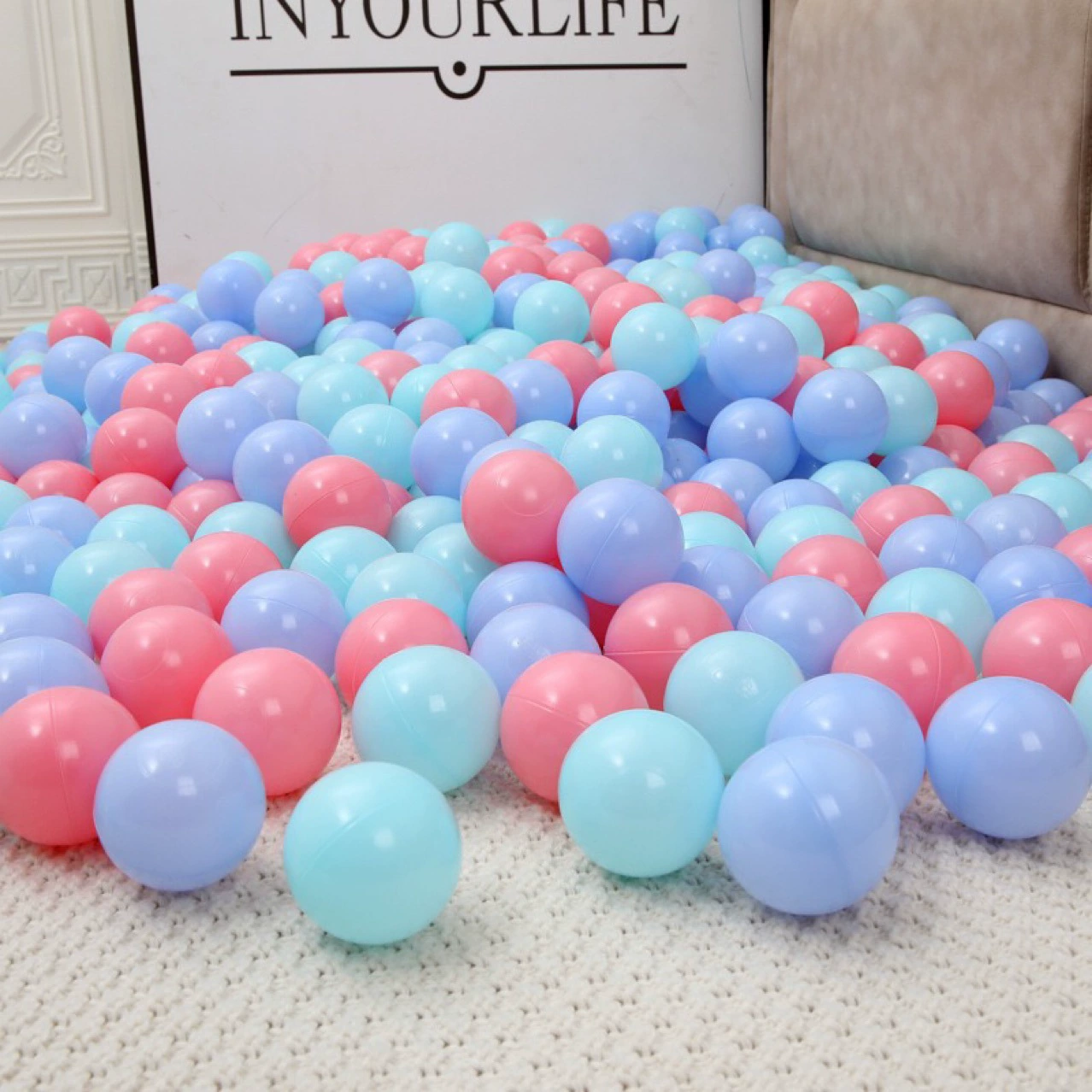 Разнообразные морские шарики производители оптовых цветных экологически чистых детей