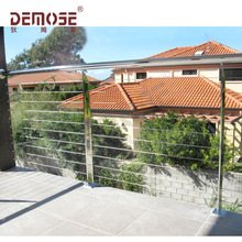 狄姆斯楼梯栏杆 钢索护栏配件 钢丝绳栏杆收口件 拉丝栏杆