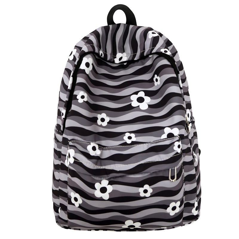Mochila de gran capacidad versátil para estudiantes de secundaria y secundaria, mochila coreana simple, mochila de viaje casual fresca para mujeres