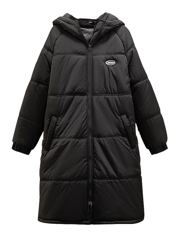 130-320 Plus Size Women's Mid-Length Bread Outwear 2025 Autumn and Winter New Fat mm Hooded Cotton Jacket Warm Outwear 130-320 Plus Size Women's Mid-Length Bread Outwear 2025 Autumn and Winter New Fat mm Hooded Cotton Jacket Warm Outwear