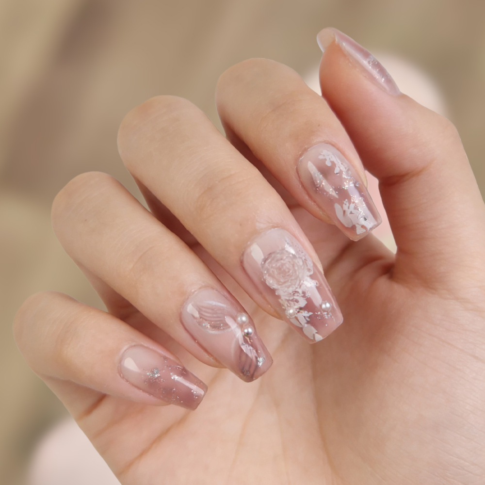 Uña falsa transfronteriza, uñas cortas y largas, uñas desmontables, uñas, uñas