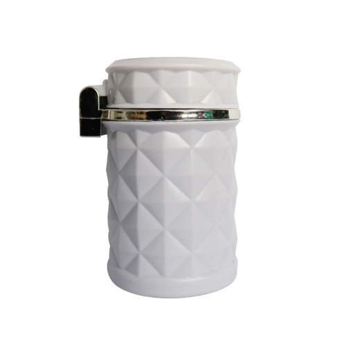 Diamond cut car ashtray car ashtray with LED light resistant to high/temperature air outlet car ashtray inside the car
