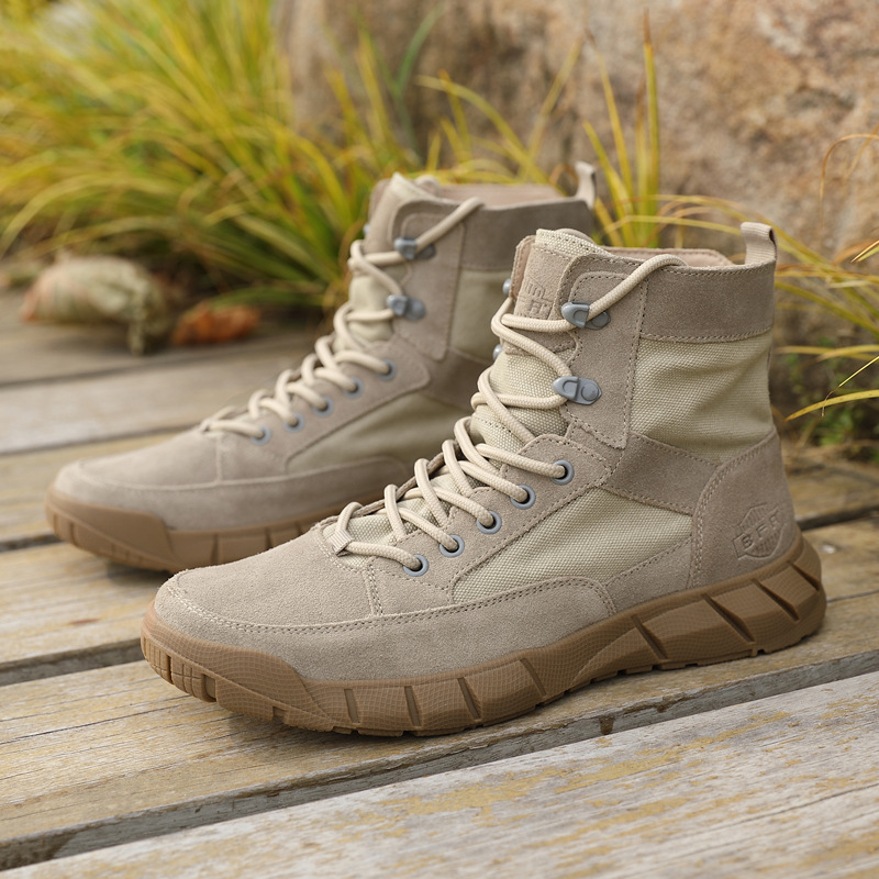 Botas desert masculinas em couro legítimo estilo britânico martin_voghion.com