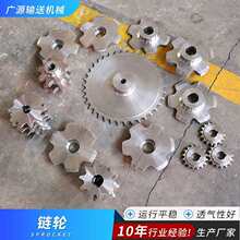 不锈钢链轮双排链轮1寸链条齿轮减速机链条齿轮机械传动链轮