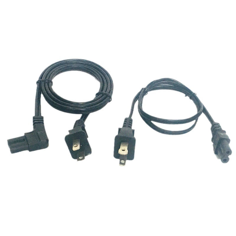 生产两芯国标电源线插头 美式二芯插头电线 品字尾电源线 3芯线