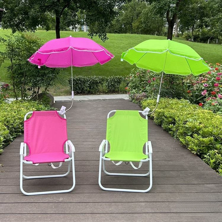 Детский складной стул для улицы, портативный стул для кемпинга, маленький табурет, рыболовные снасти, стул с солнцезащитным козырьком и спинкой