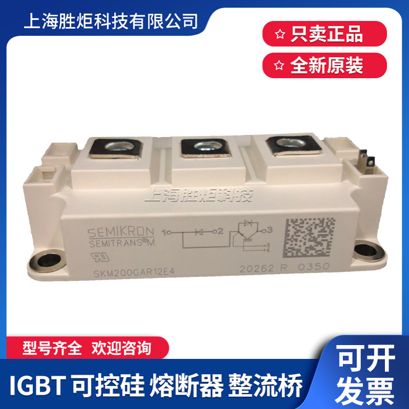 SKM300GAR12E4 SKM200GAR12E4 SKM400GAR12E4 功率模块1200V
