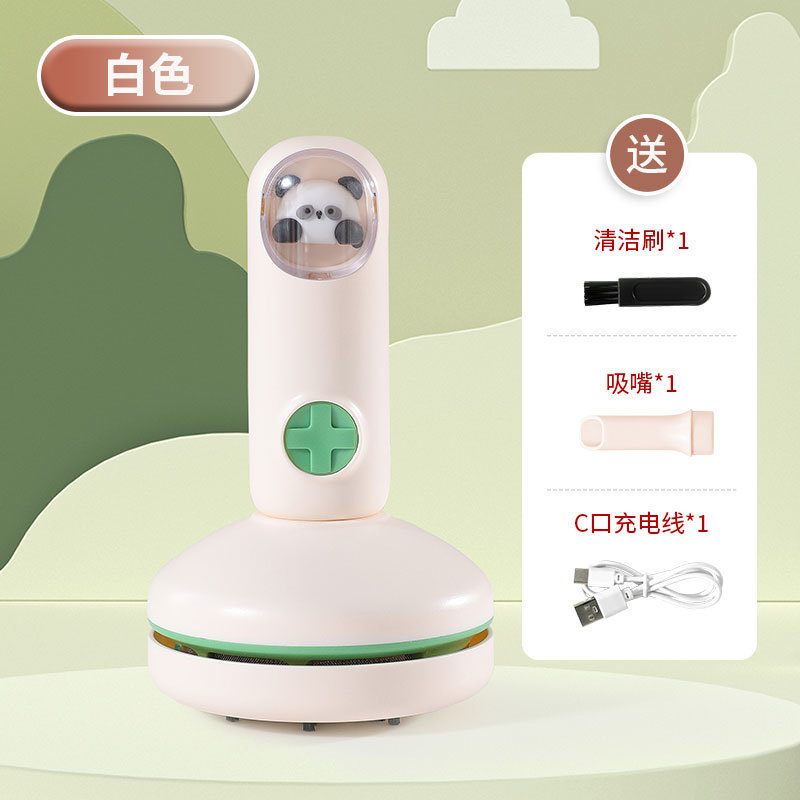 子供のキーボード、学生の鉛筆消しゴム、消しゴムアーティファクトの掃除用のかわいいペットデスクトップ掃除機、吸引クリーニングUSB|undefined