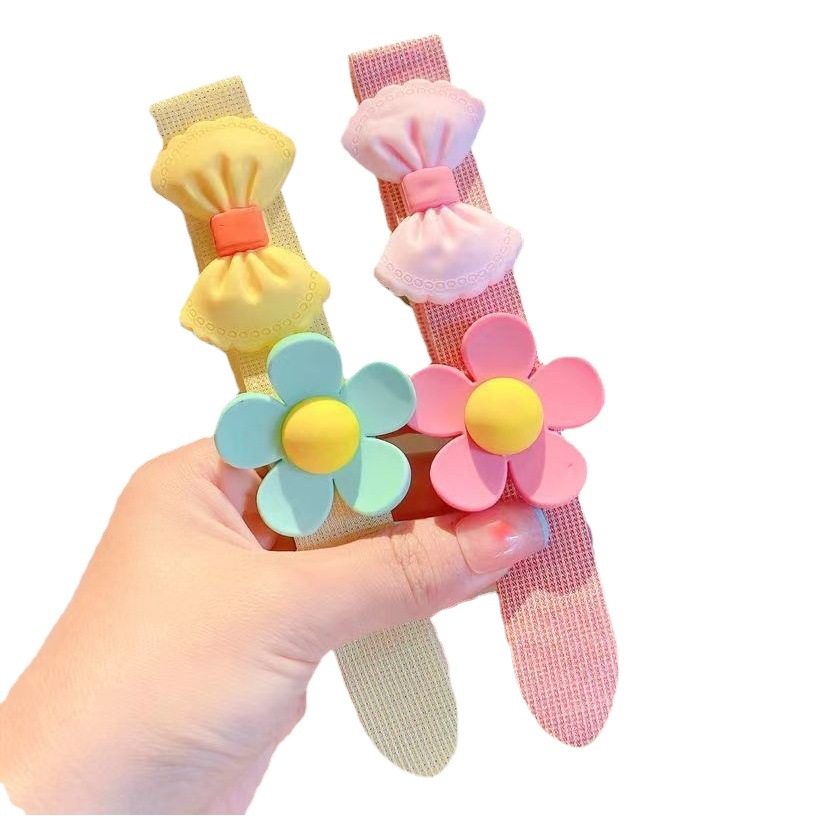 Children's Hair Breakers Velcro Hairband Little Girl's Bangs Hair Breakers Self-adhesive Hair Headband Hair Accessories