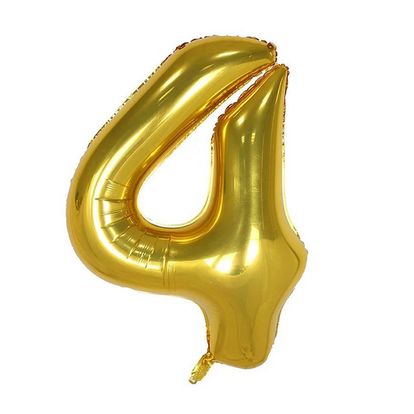 digital golden blue fuchsia balloon