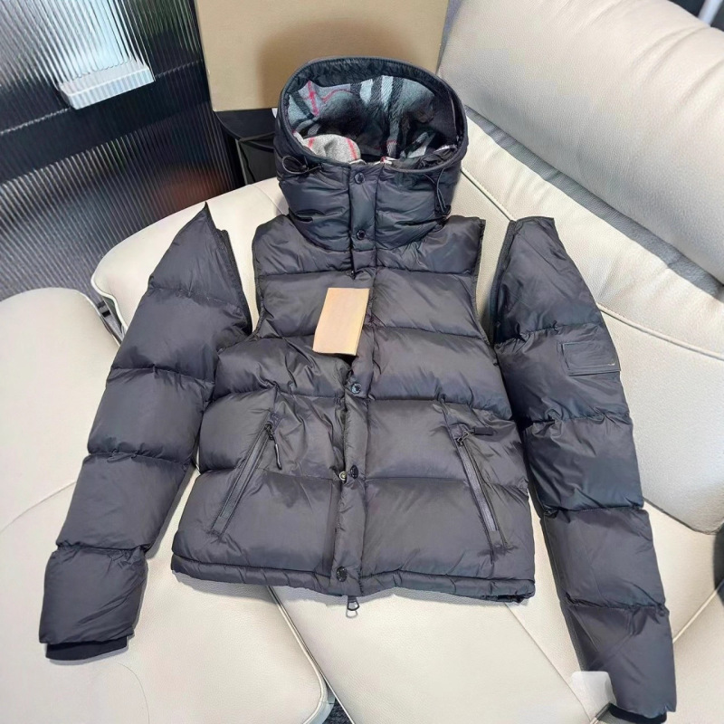 25冬季新款 可拆卸马甲棉服费外套保暖男女款棉黑色卡其色现货|undefined