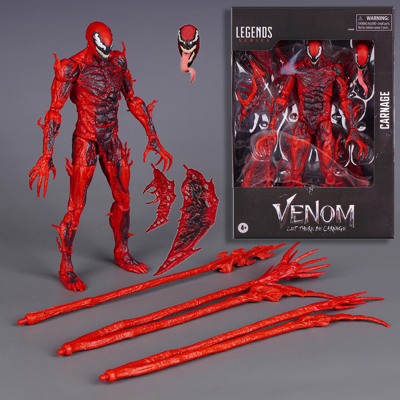 Amazing Spider-Man Deadly Guardian Venom Slaughter 8-inch Action Figure Boxed Hand Model