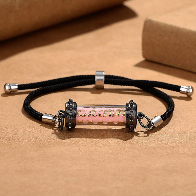 精致轻奢时尚泰国佛牌龙婆素缇手链男女款简约可调节小众精致手饰