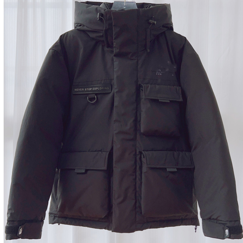 New North Face style, Shen Min'er-inspired hooded workwear parka, thickened down jacket, couple's style, waterproof outerwear, 2026 New North Face style, Shen Min'er-inspired hooded workwear parka, thickened down jacket, couple's style, waterproof outerwear, 2026
