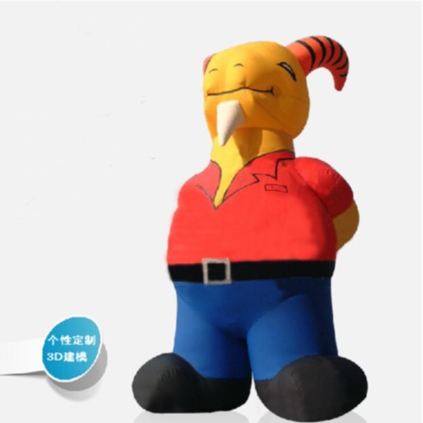 羊年卡通气模新年山羊羊充气生肖羊宝宝快乐吉祥物人偶潮流生肖IP