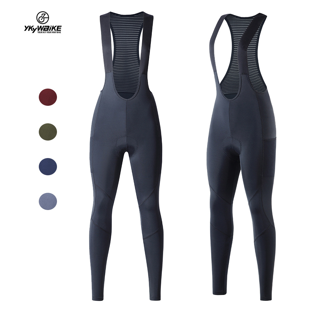 Ykywbike Cross-Border Amazon New Women's Bib Pants Wholesale Sports Fashion Lightweight Quick-Drying Cycling Pants